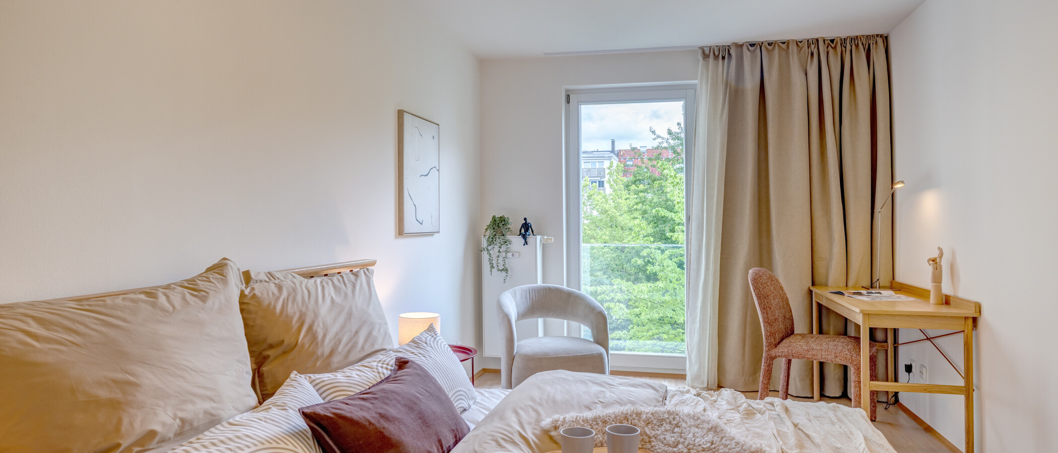 Wohnung München Glockenbachviertel 01 Schlafzimmer 14855