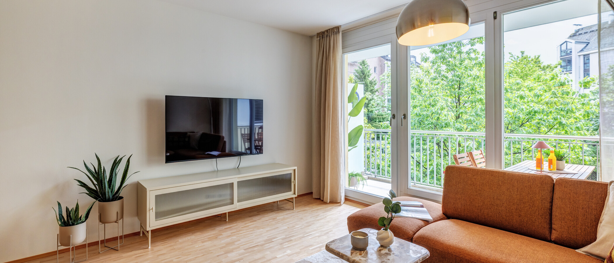 Wohnung München Glockenbachviertel 02 Wohnbereich 14855