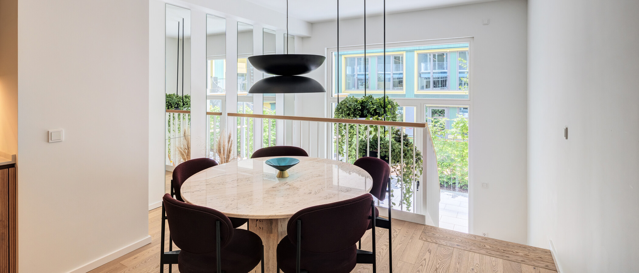 Maisonettewohnung München Neuhausen 01 Essbereich 14864