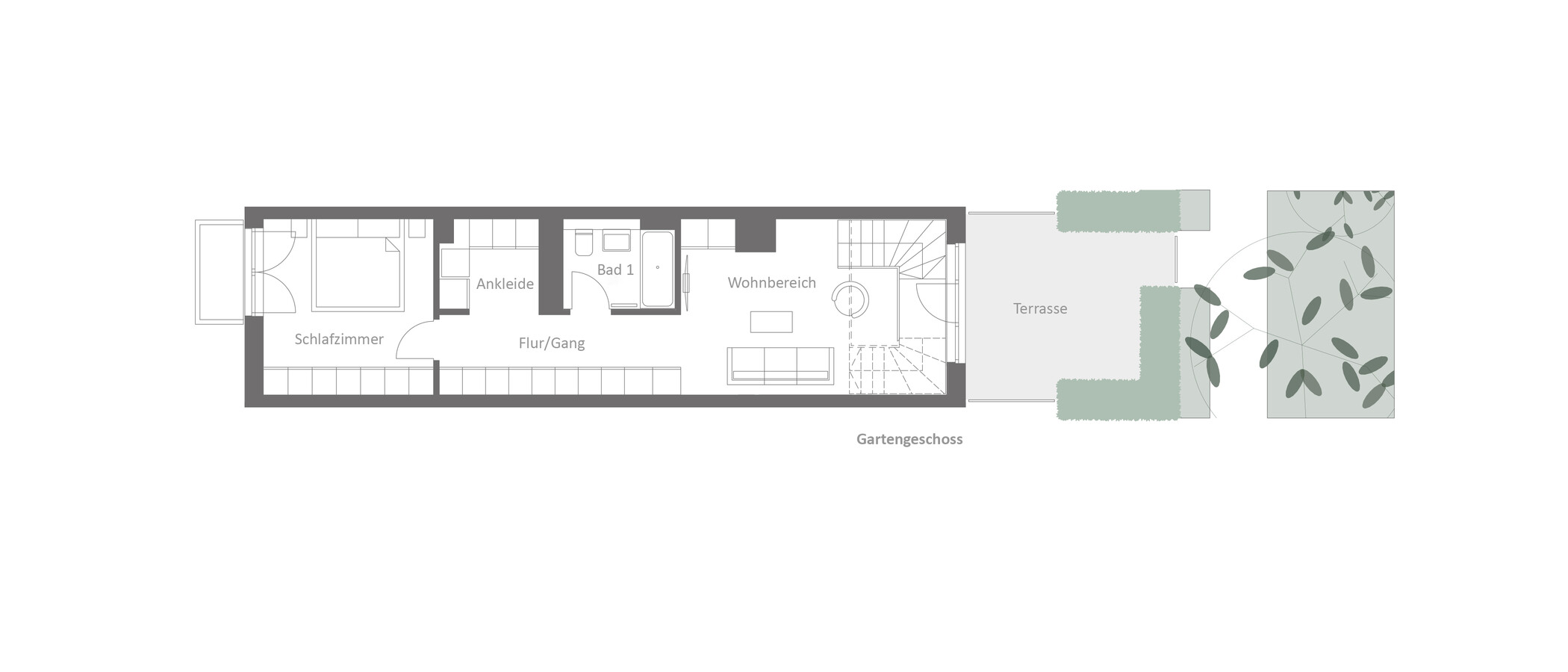 Maisonettewohnung München Neuhausen 02 Grundriss 14864