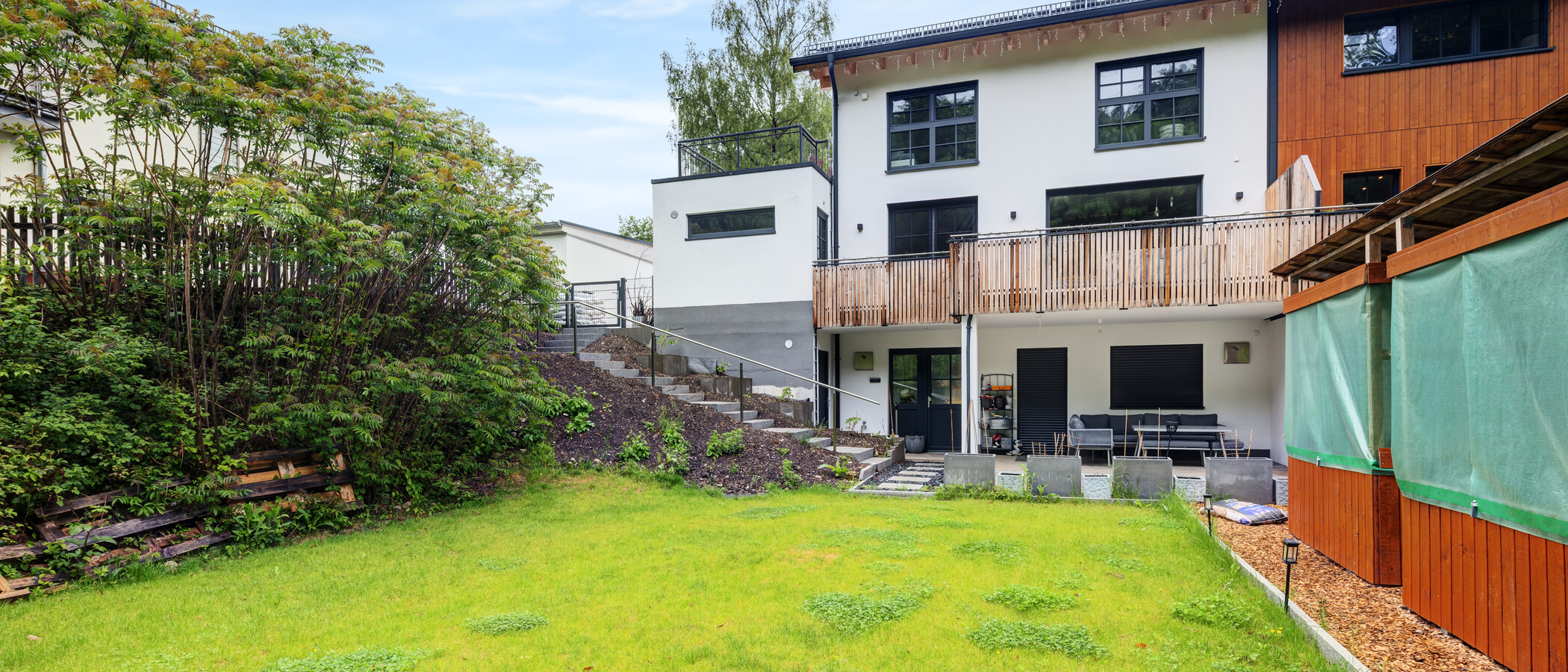 Doppelhaushälfte Wörthsee 01 Garten 14865