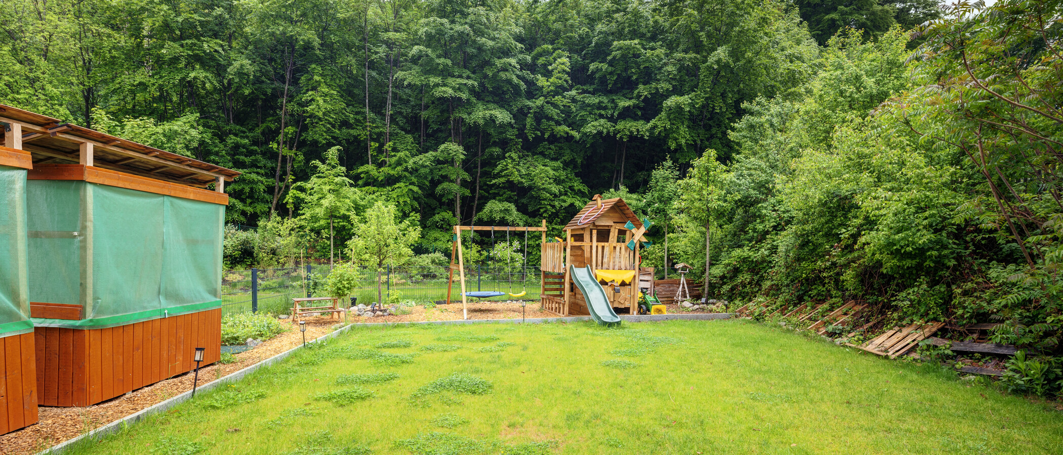 Doppelhaushälfte Wörthsee 02 Garten 14865
