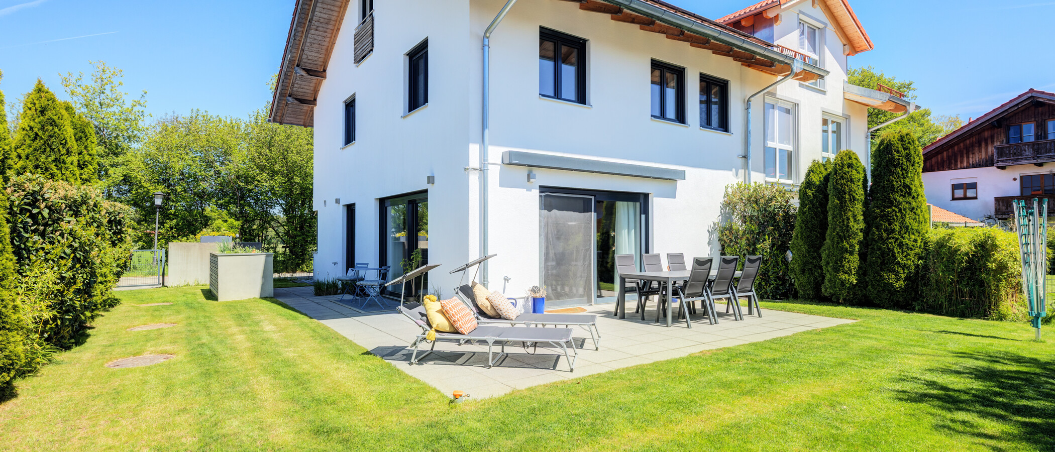Doppelhaushälfte Sauerlach 01 Garten 14871