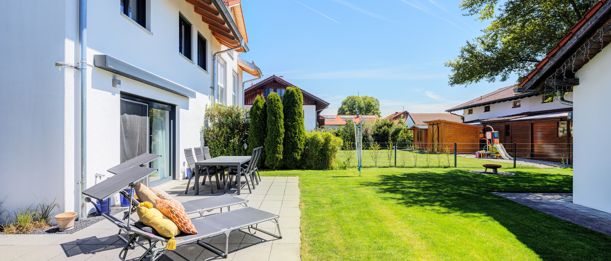 Doppelhaushälfte Sauerlach 02 Garten 14871
