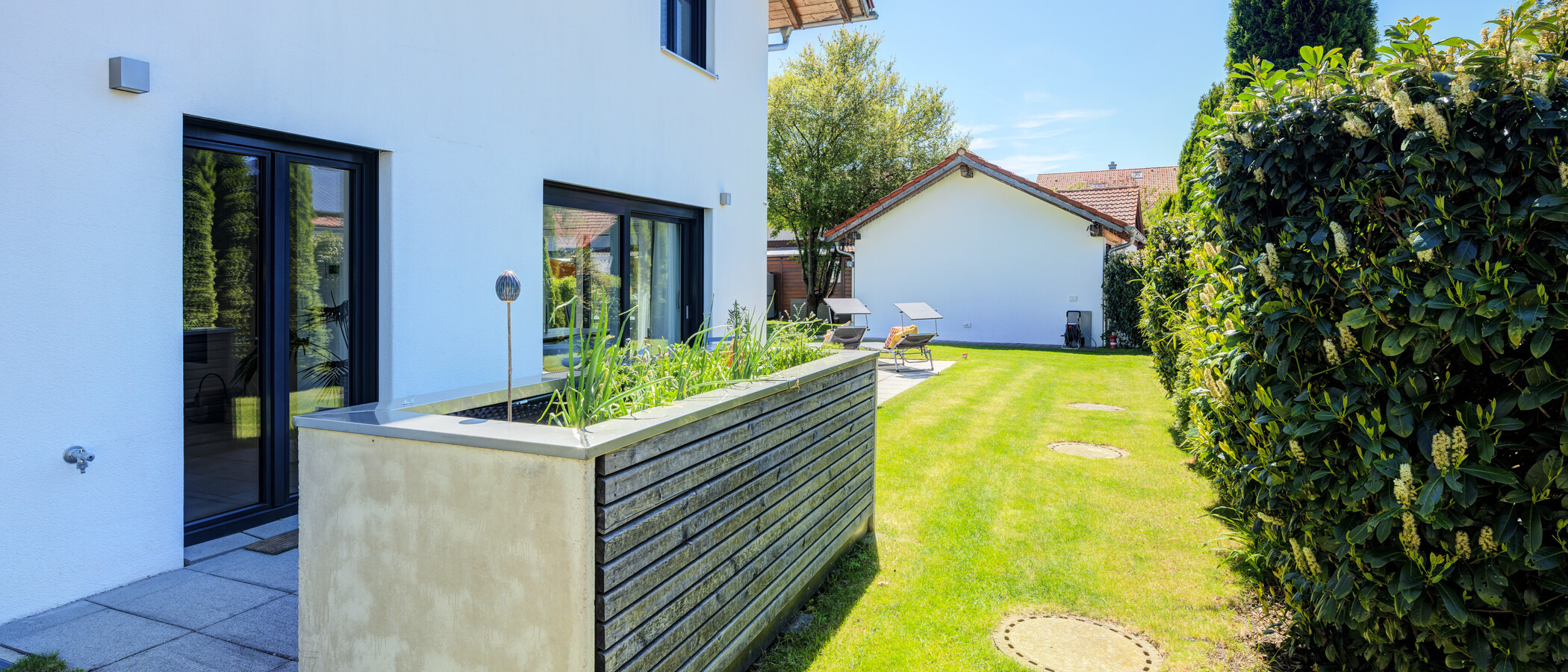 Doppelhaushälfte Sauerlach 04 Garten 14871
