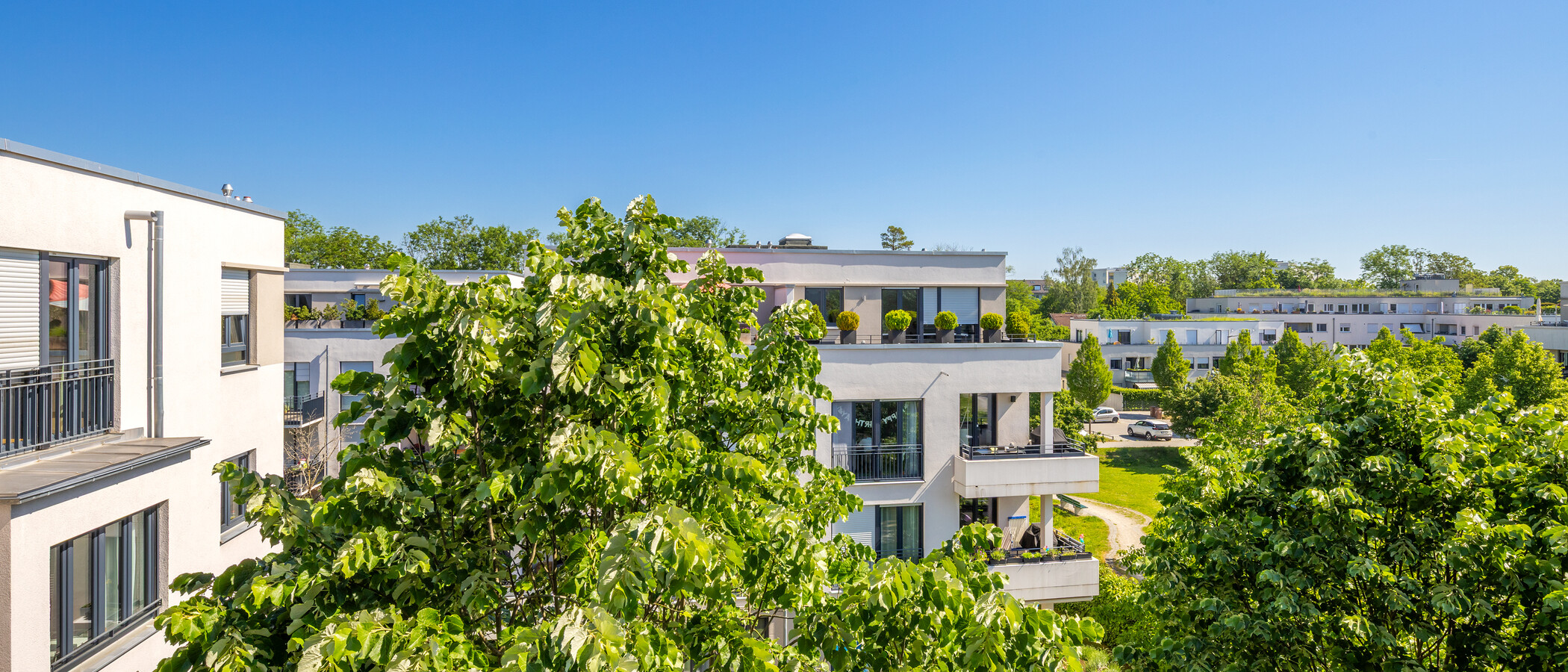 Dachterrassenwohnung München Altbogenhausen 01 Aussicht 14872