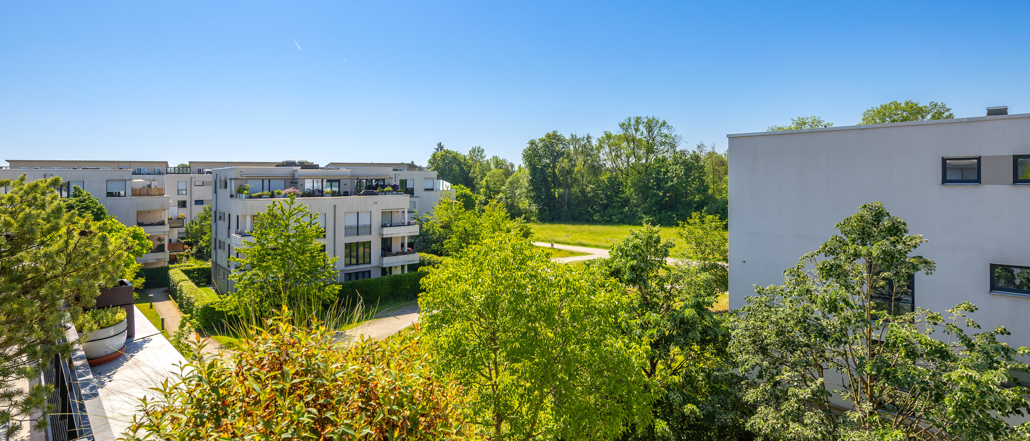 Dachterrassenwohnung München Altbogenhausen 02 Aussicht 14872
