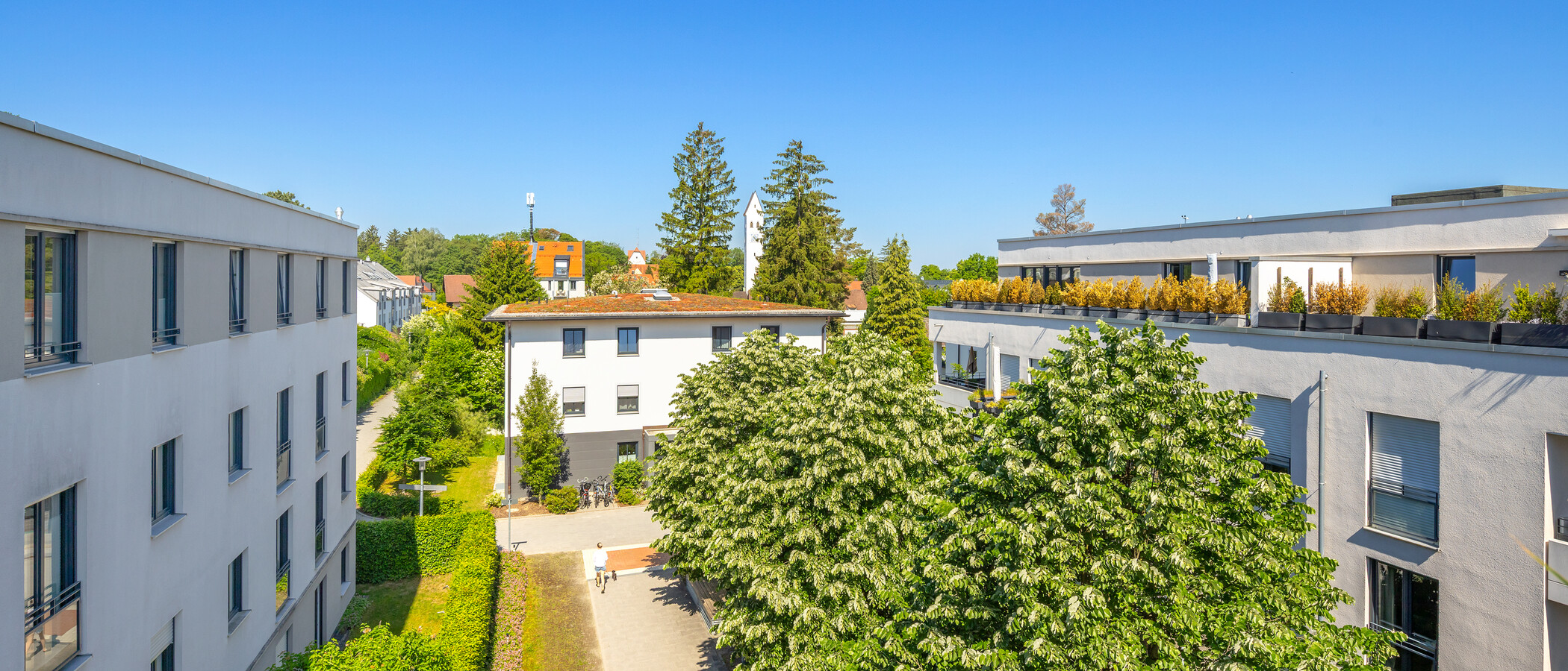 Dachterrassenwohnung München Altbogenhausen 03 Aussicht 14872