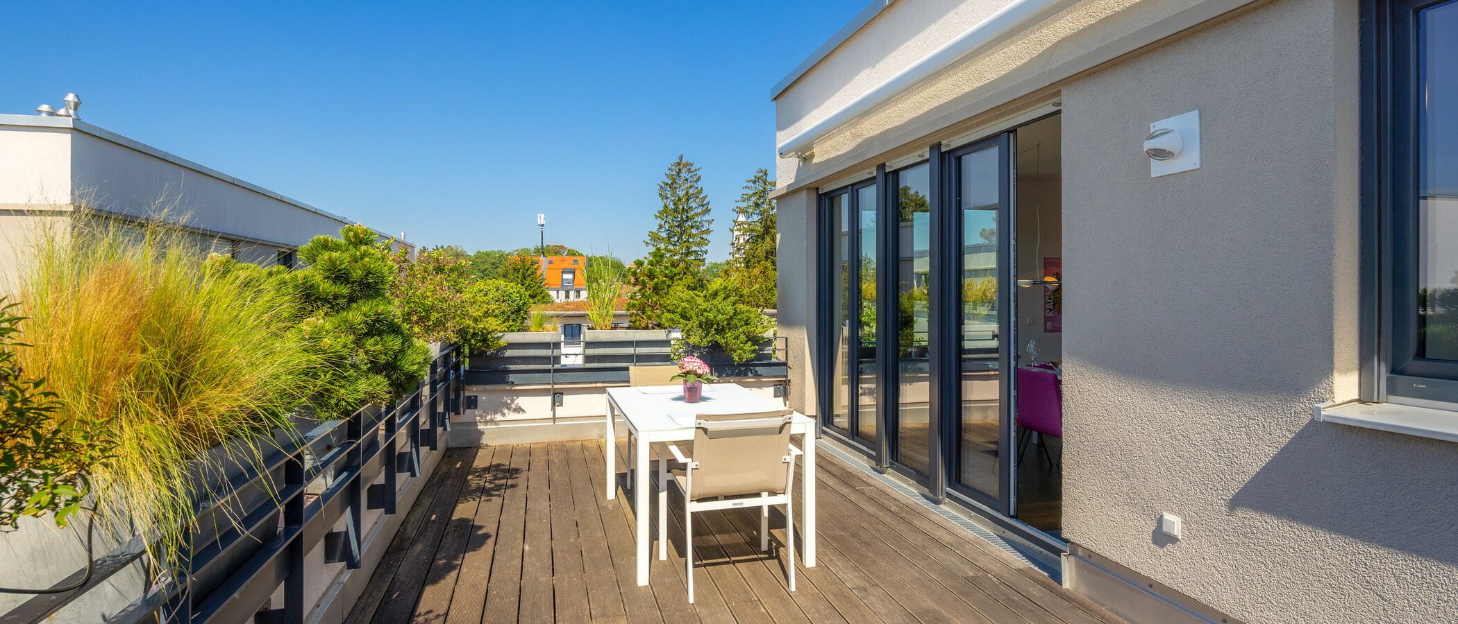 Dachterrassenwohnung München Altbogenhausen 01 Dachterrasse 14872