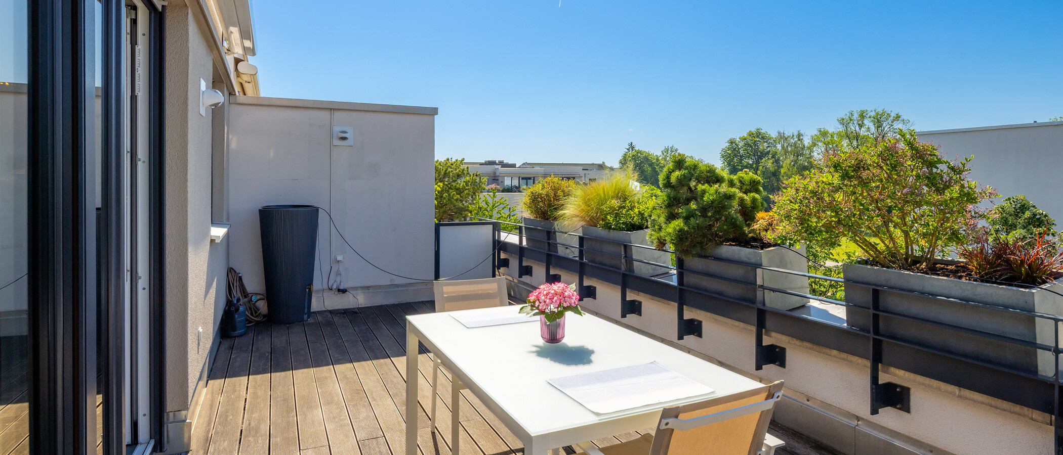 Dachterrassenwohnung München Altbogenhausen 02 Dachterrasse 14872