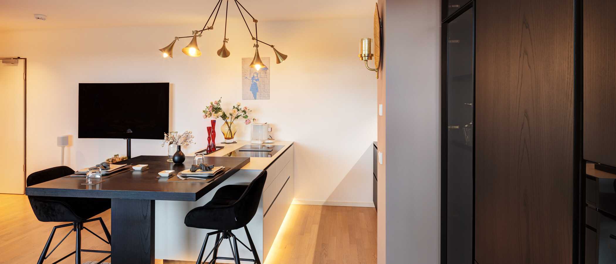 Dachterrassenwohnung München Sendling 03 Küche 14873