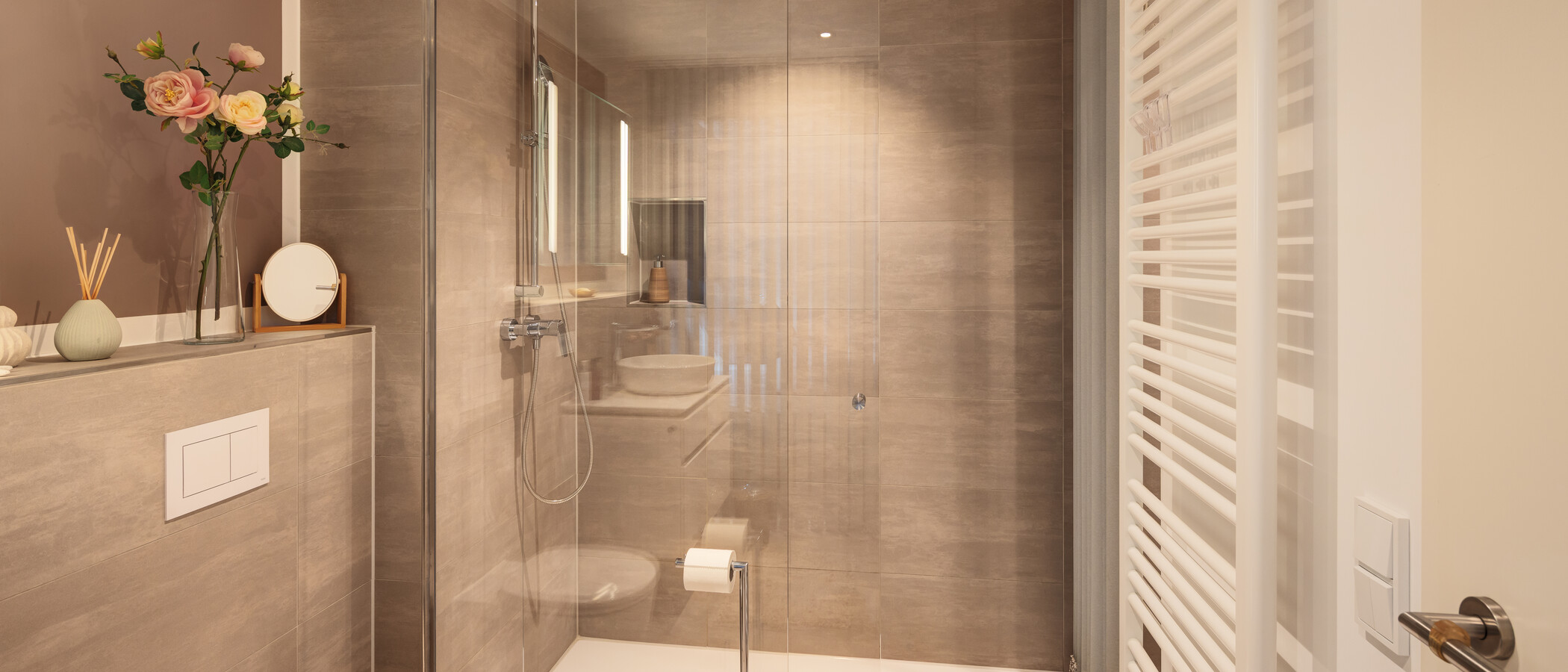 Dachterrassenwohnung München Sendling 03 Badezimmer 14873