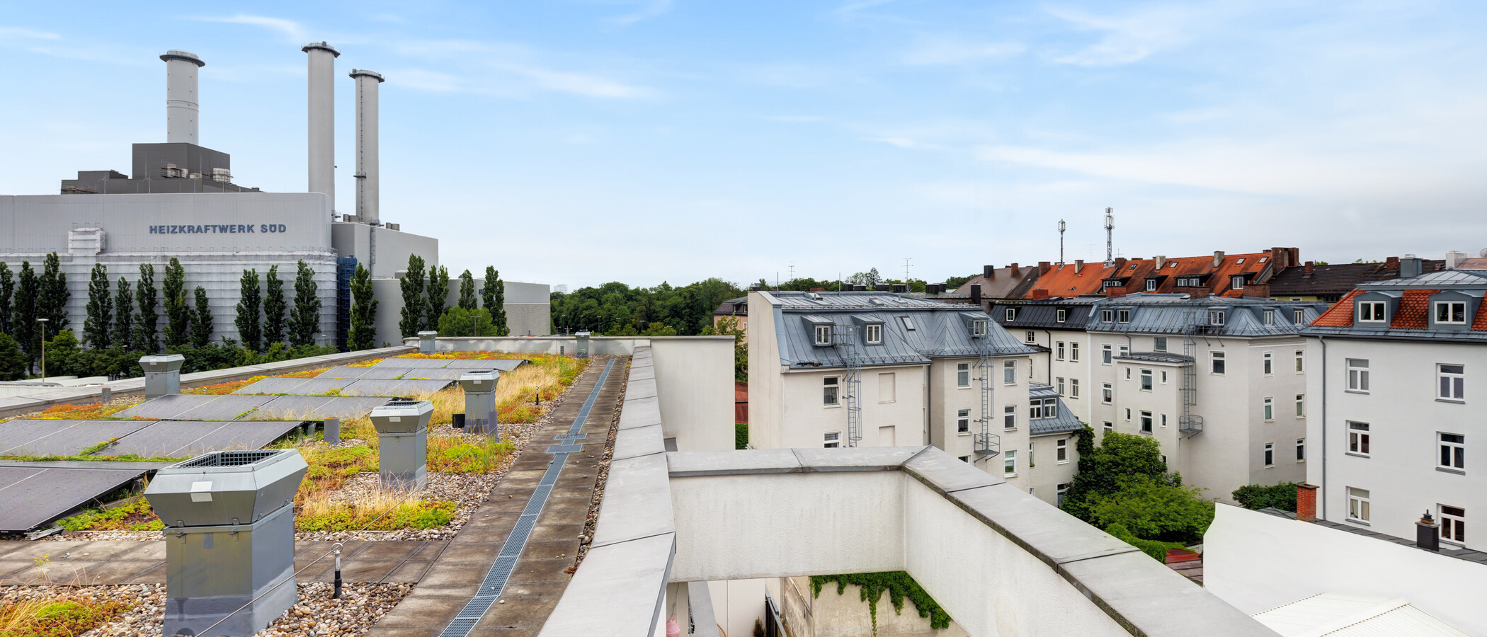 Dachterrassenwohnung München Sendling 02 Aussicht 14873