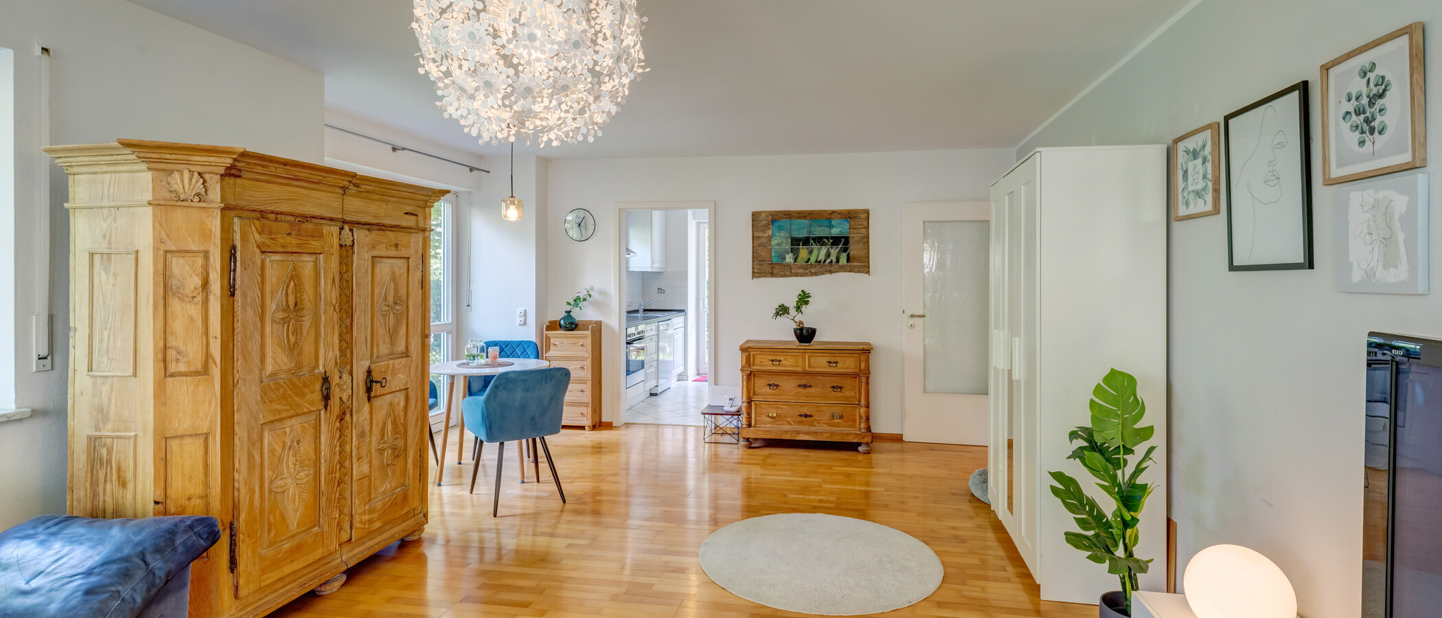 Gartenwohnung München Pasing 04 Wohnbereich 14874