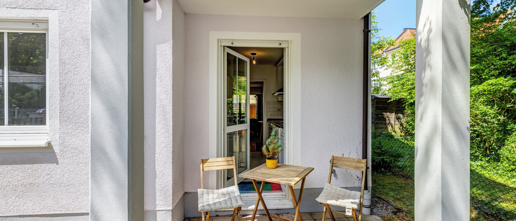 Gartenwohnung München Pasing 01 2. Terrasse 14874
