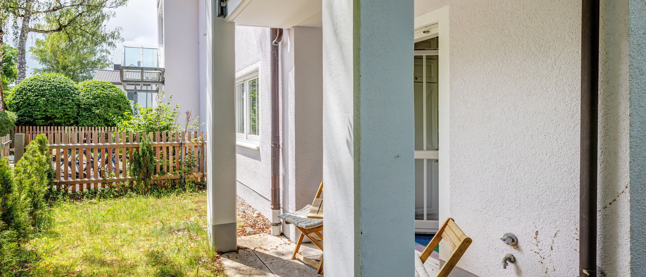 Gartenwohnung München Pasing 02 2. Terrasse 14874