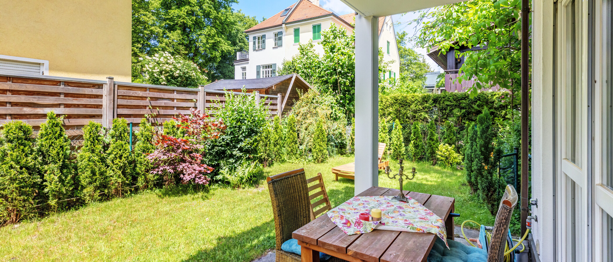 Gartenwohnung München Pasing 01 1. Terrasse 14874