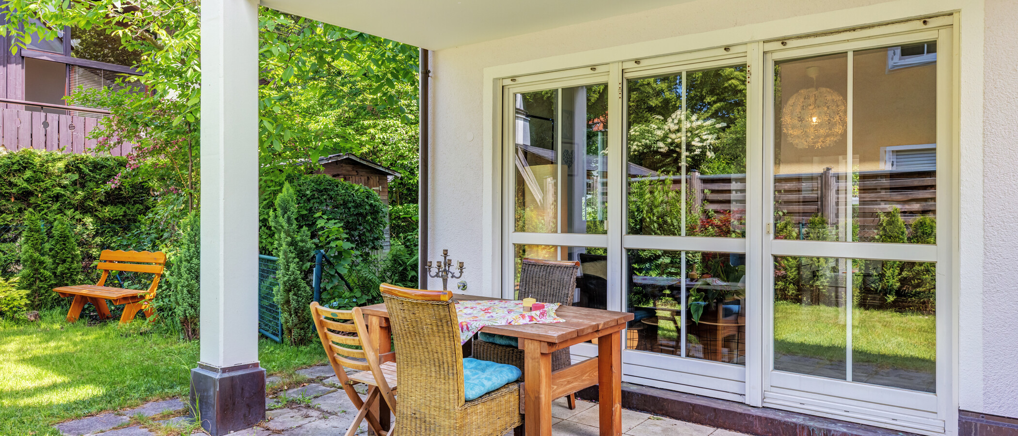 Gartenwohnung München Pasing 03 1. Terrasse 14874
