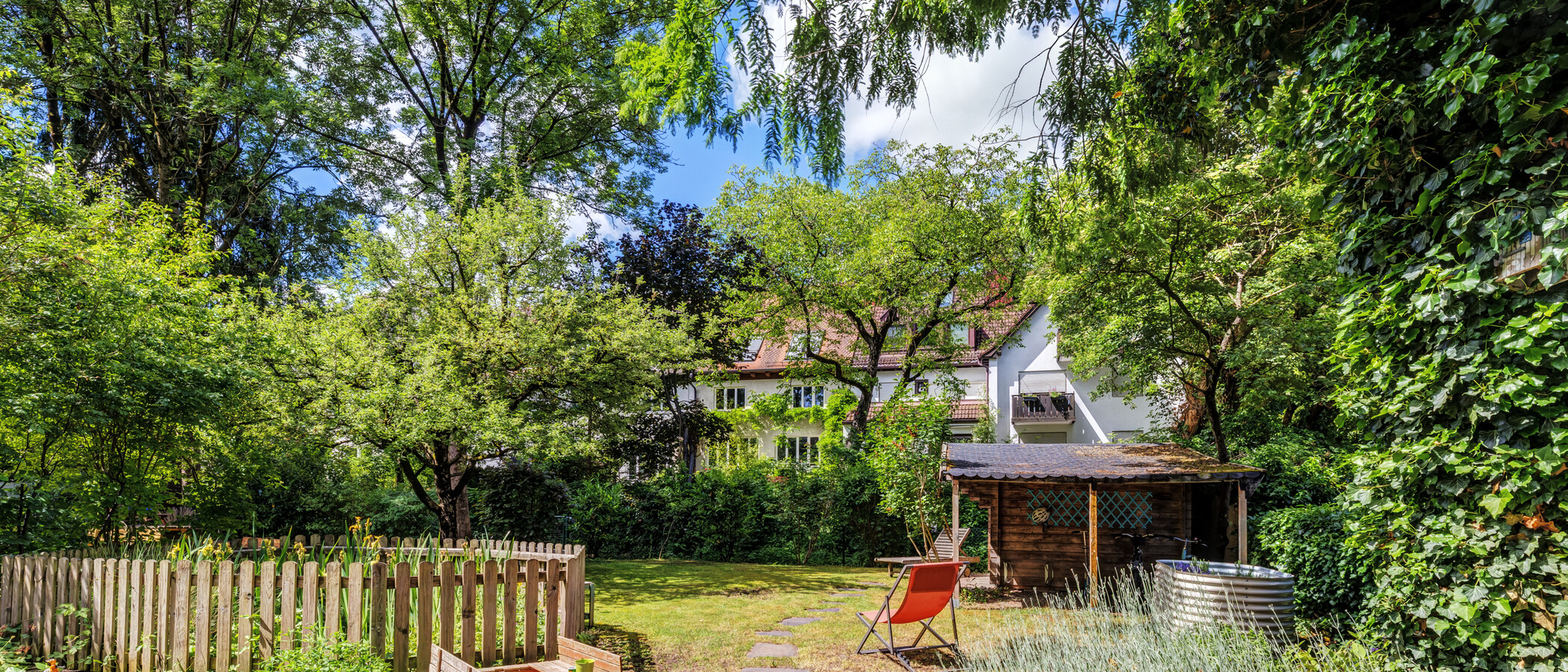 Wohnung München Nymphenburg 04 Garten 14877