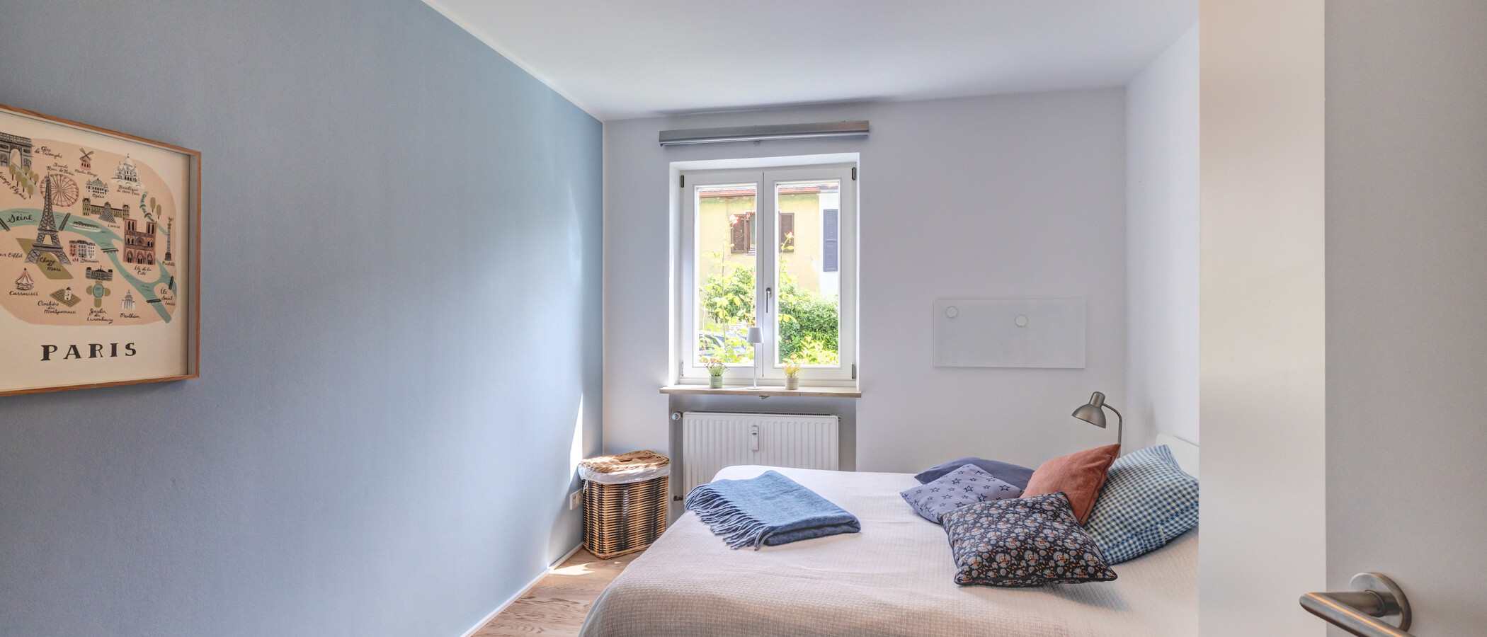 Wohnung München Nymphenburg 01 2. Schlafzimmer	 14877