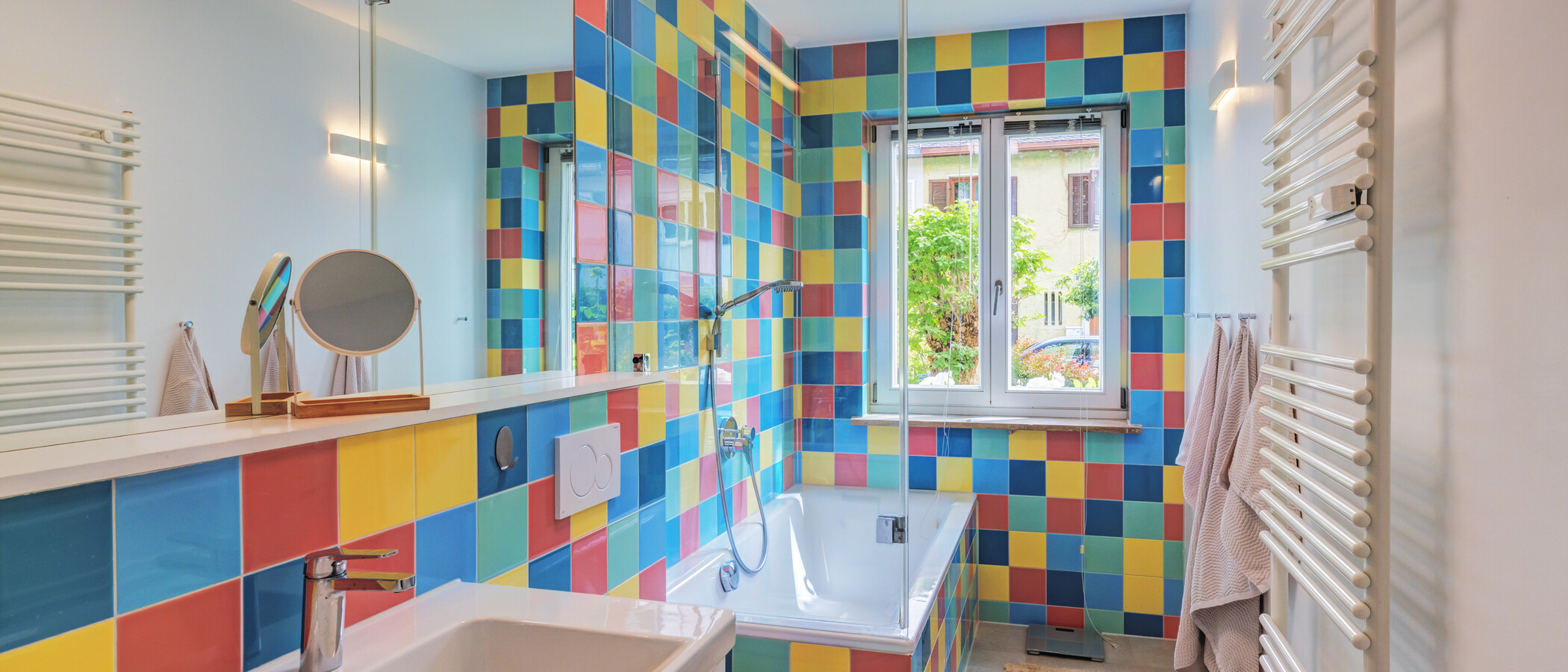 Wohnung München Nymphenburg 01 1. Badezimmer 14877