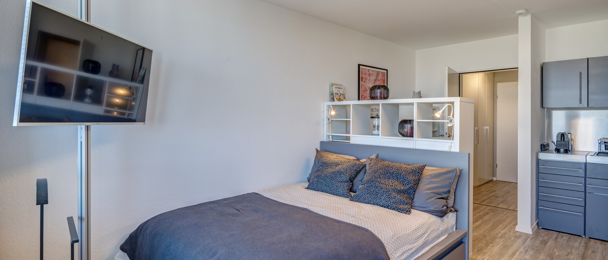 Wohnung München Schwanthalerhöhe 01 Schlafbereich 14881