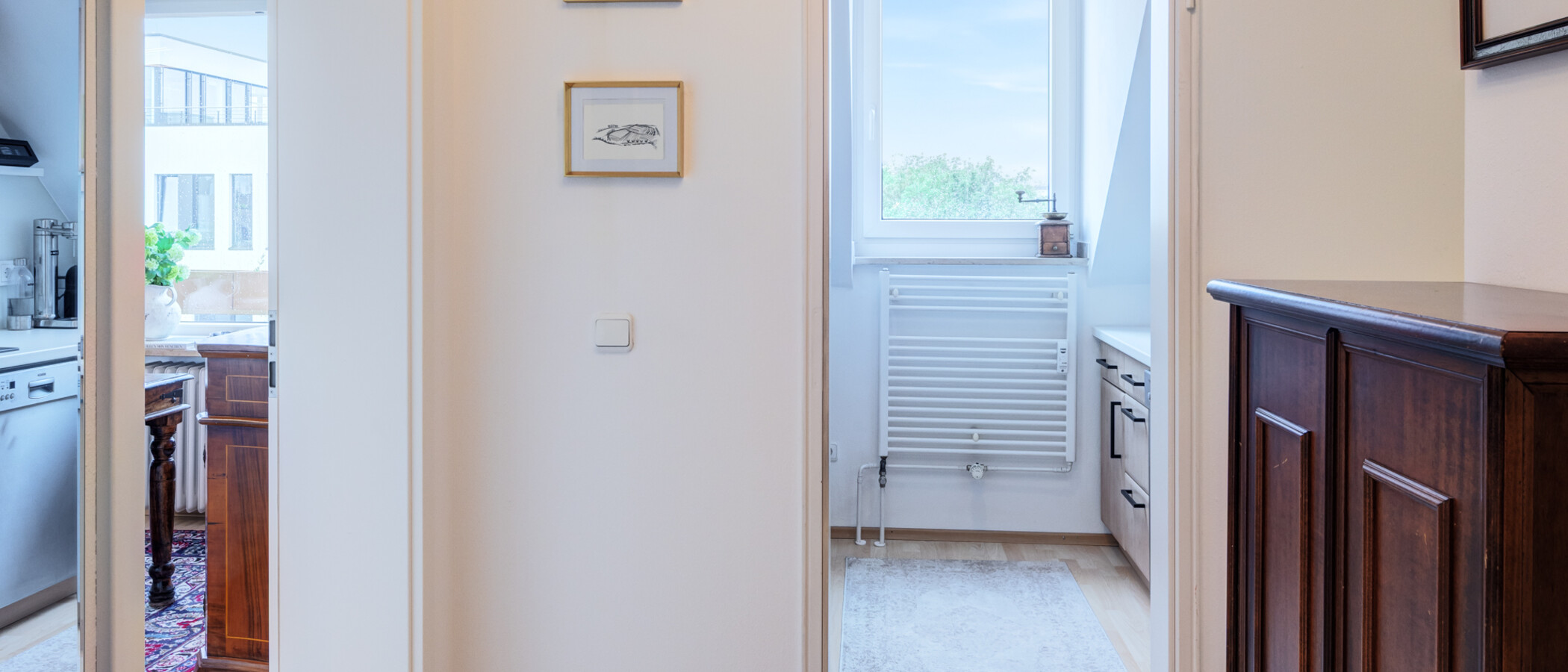 Dachgeschosswohnung München Sendling-Westpark 02 Flur/Gang 14882