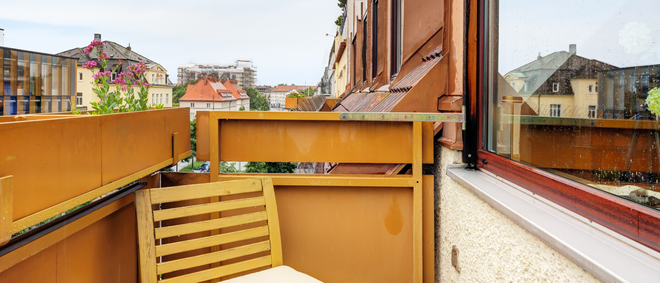 Dachgeschosswohnung München Sendling-Westpark 02 Balkon 14882