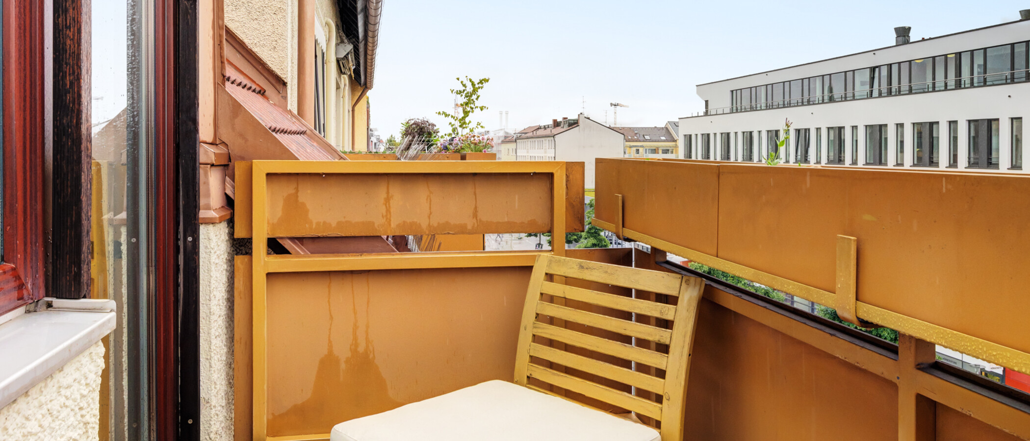 Dachgeschosswohnung München Sendling-Westpark 03 Balkon 14882