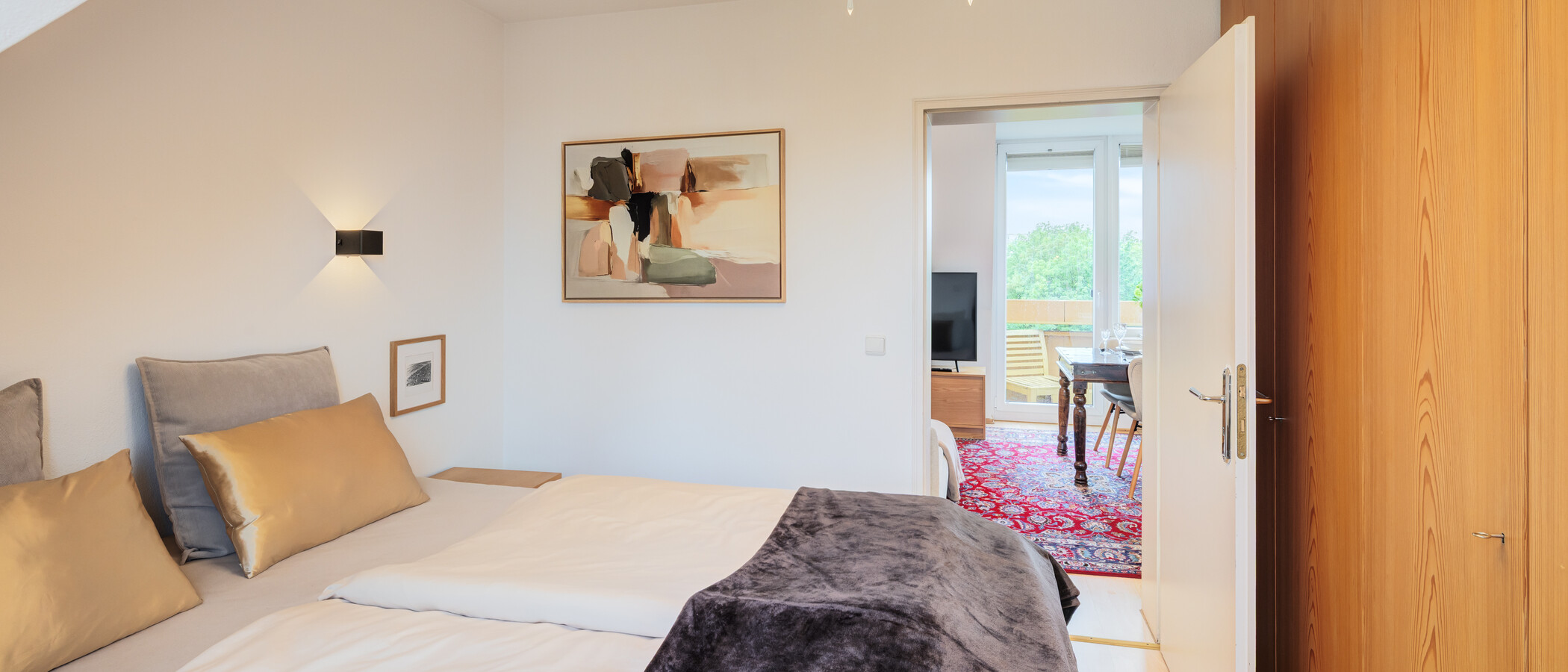 Dachgeschosswohnung München Sendling-Westpark 03 Schlafzimmer 14882
