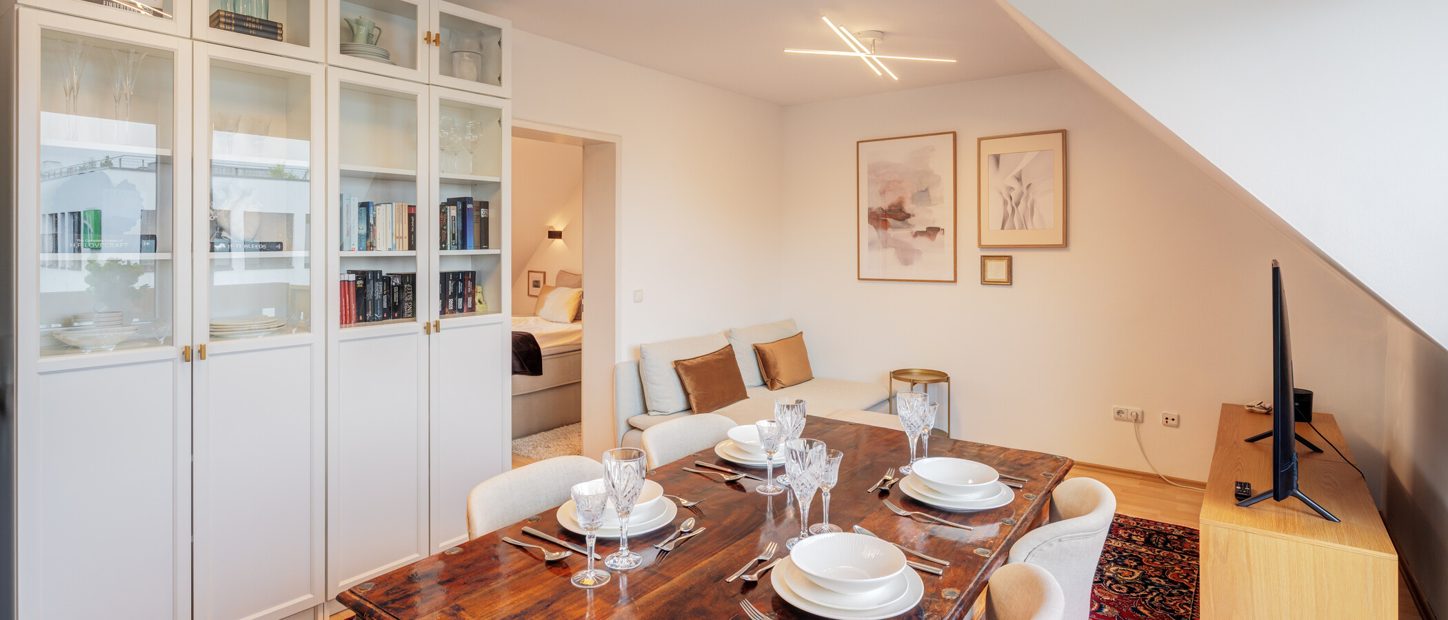 Dachgeschosswohnung München Sendling-Westpark 02 Wohnbereich 14882