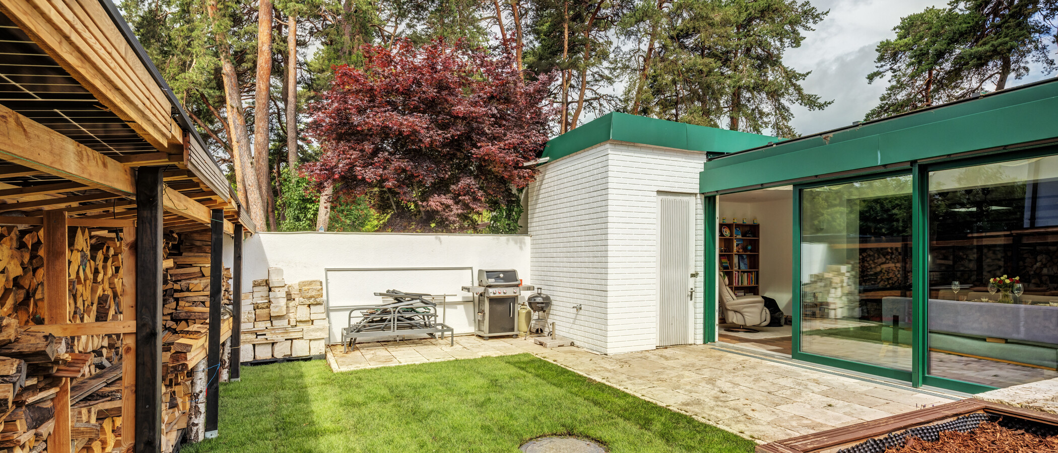 Bungalow Ottobrunn 02 Garten 14886