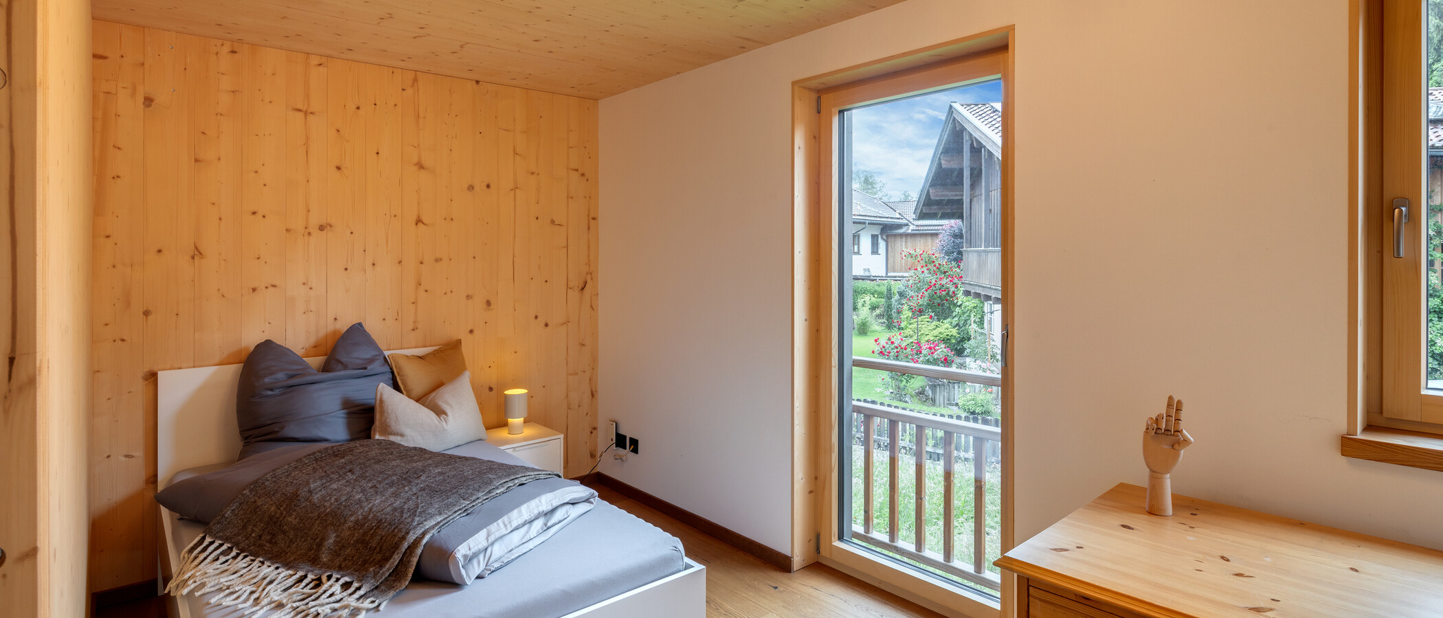Einfamilienhaus Miesbach 01 2. Schlafzimmer	 14887