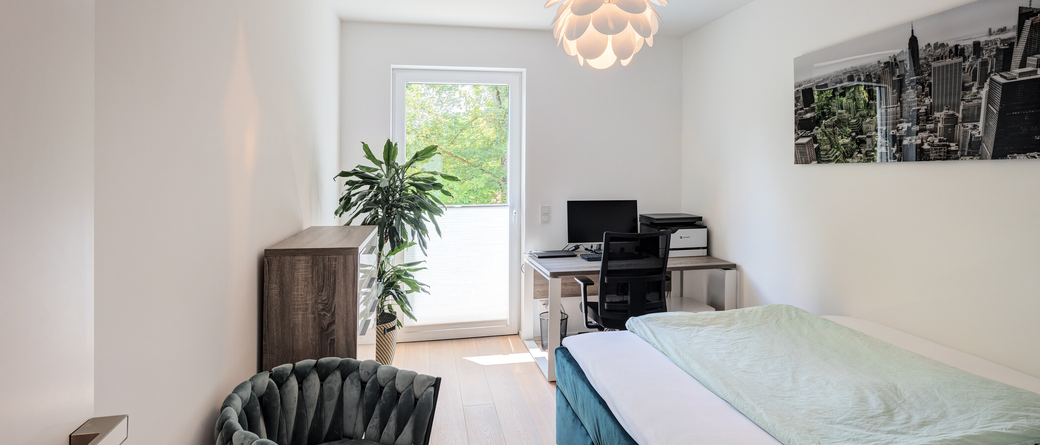 Doppelhaushälfte München Waldtrudering 01 2. Schlafzimmer	 14888
