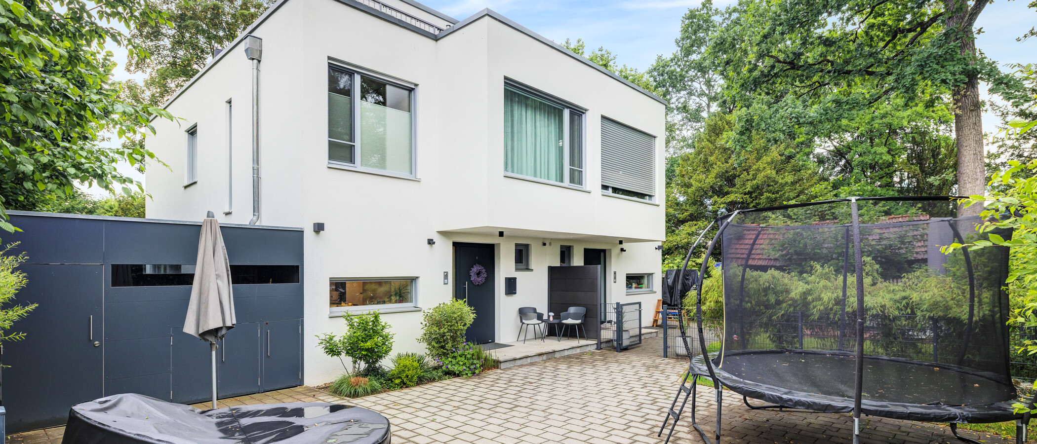 Doppelhaushälfte München Waldtrudering 02 Zuweg 14888