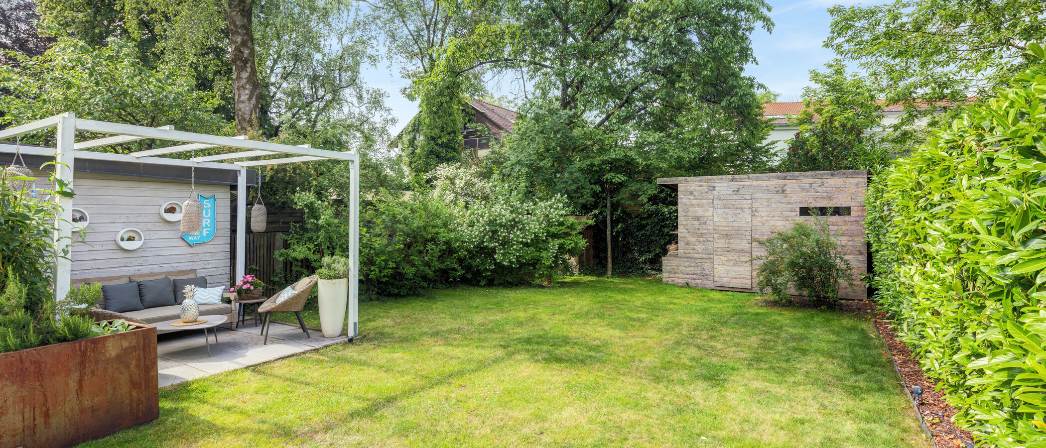 Haus München Trudering 02 Garten 14889