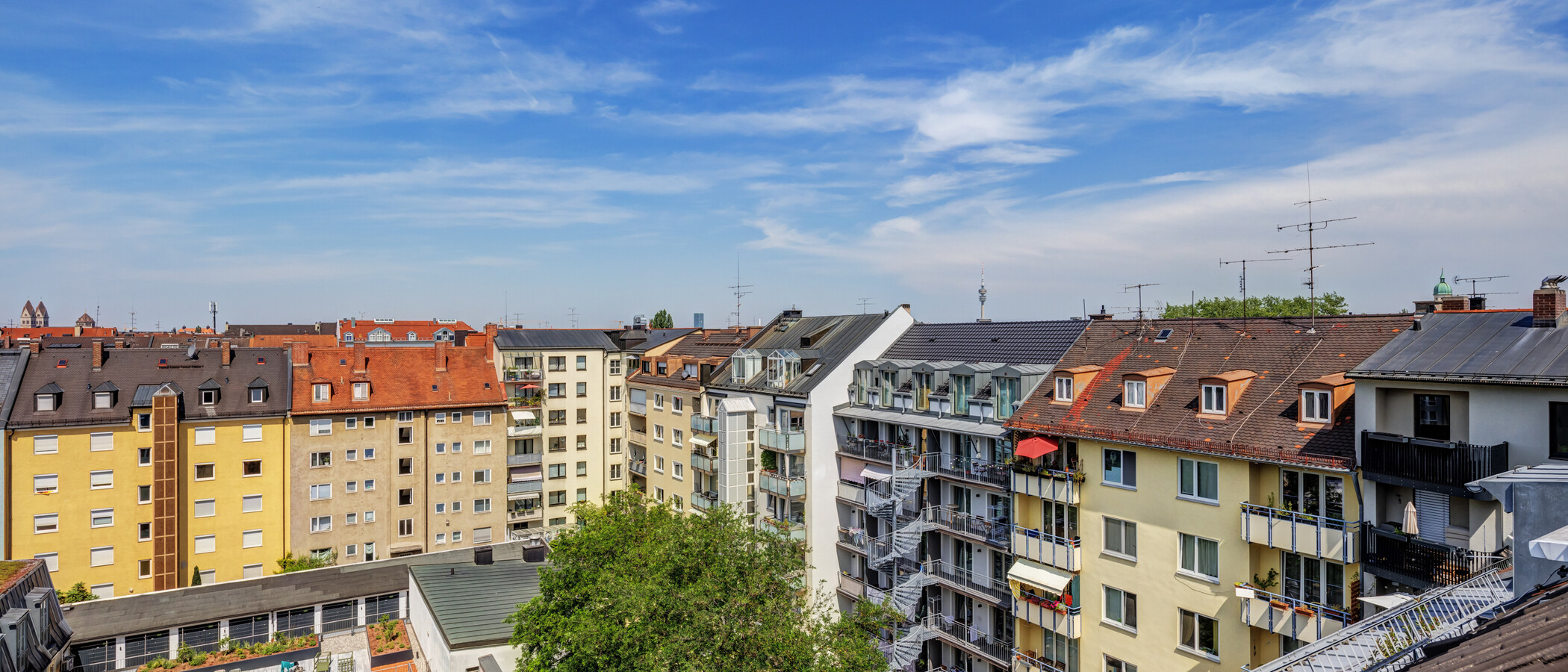 Galeriewohnung München Maxvorstadt 03 Aussicht 14890