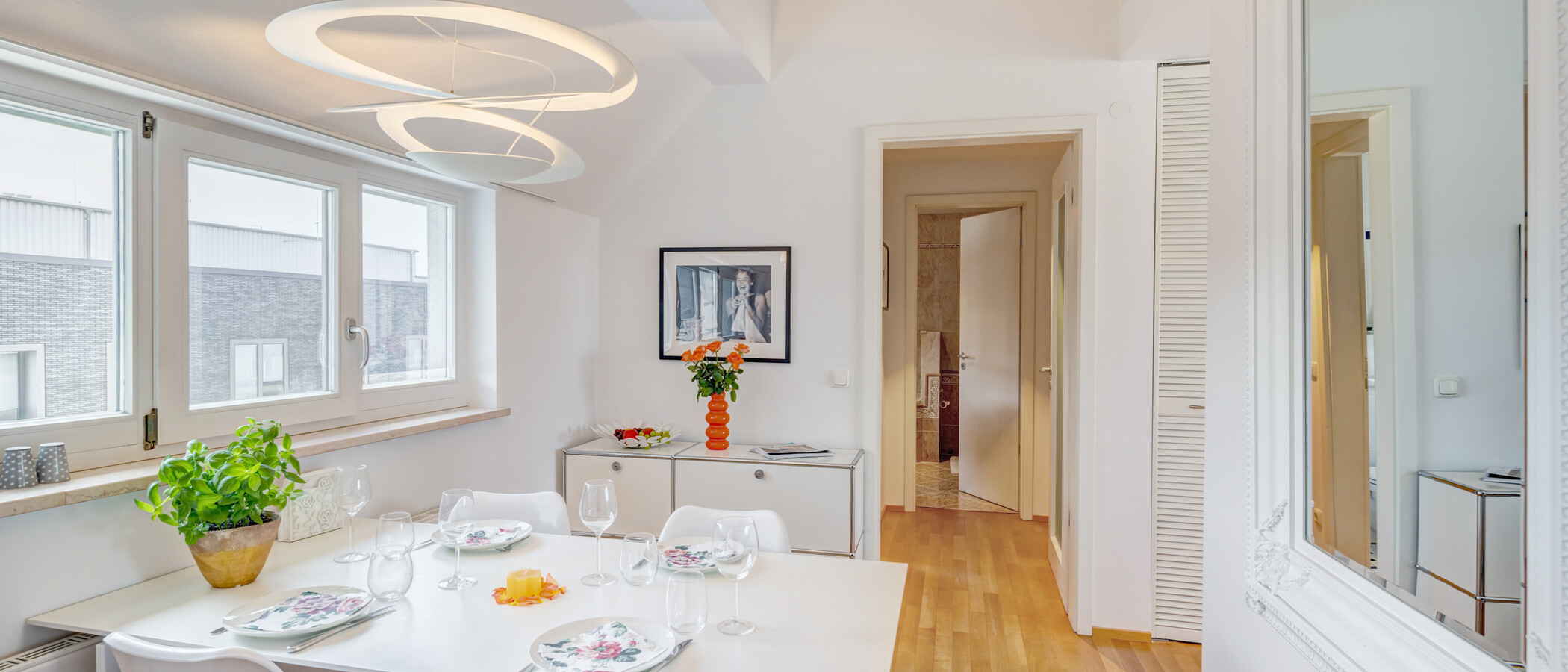 Galeriewohnung München Maxvorstadt 05 Wohnbereich 14890