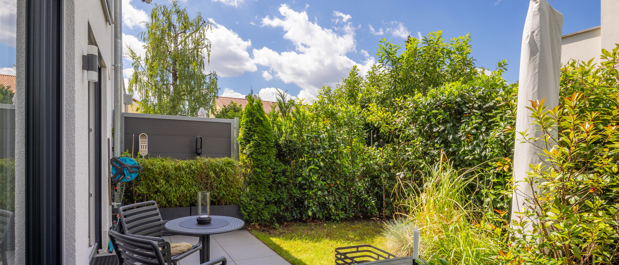 Reihenmittelhaus München Untermenzing 01 Garten 14892
