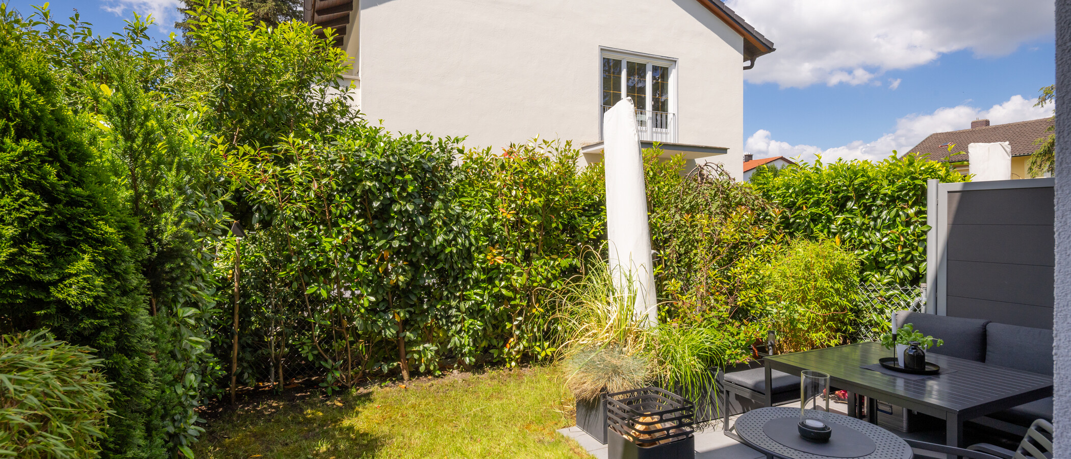 Reihenmittelhaus München Untermenzing 02 Garten 14892