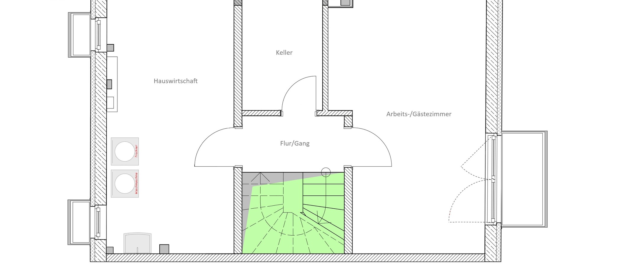 Reihenmittelhaus München Untermenzing 03 Grundriss 14892