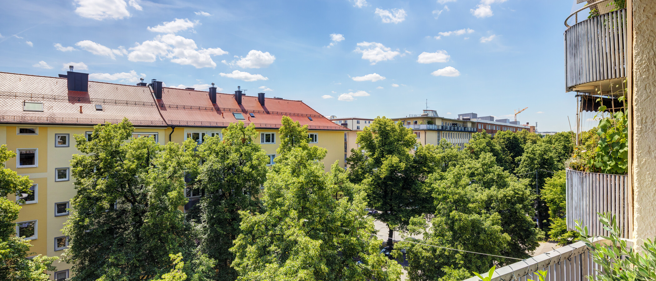 Wohnung München Schwabing-West (rund um den Hohenzollernplatz) 02 Aussicht 14895