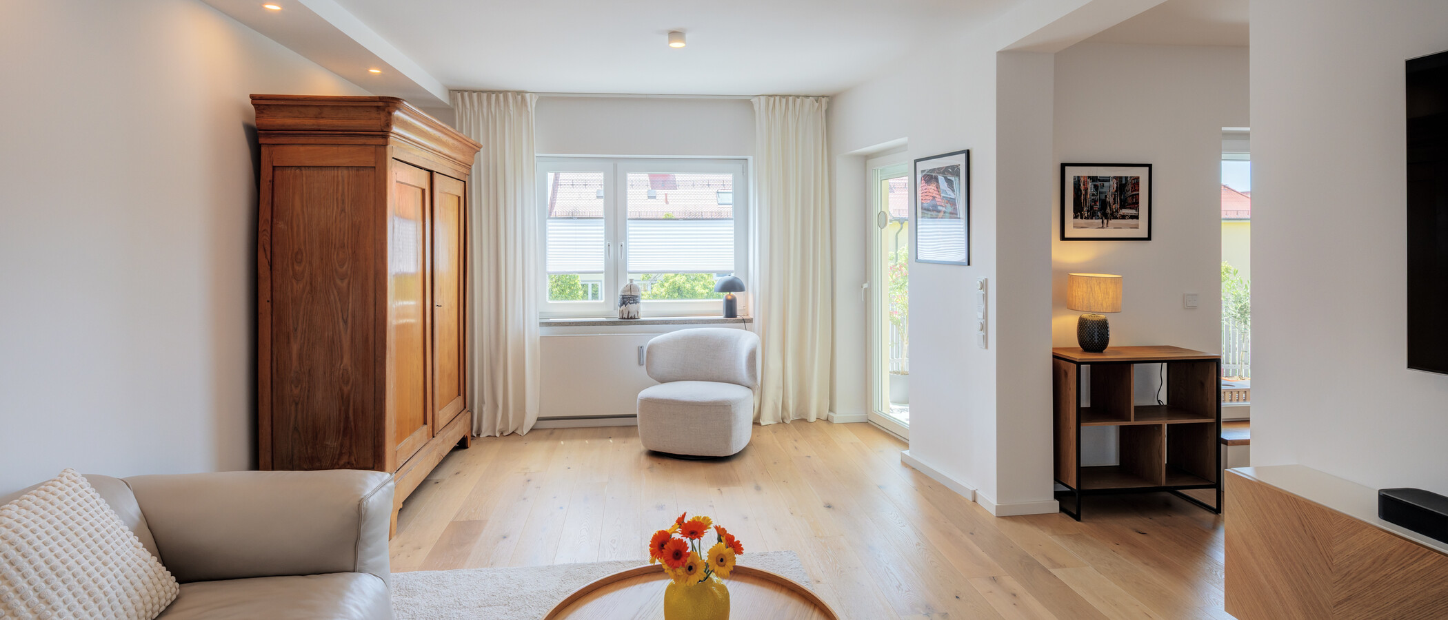 Wohnung München Schwabing-West (rund um den Hohenzollernplatz) 03 Wohnbereich 14895
