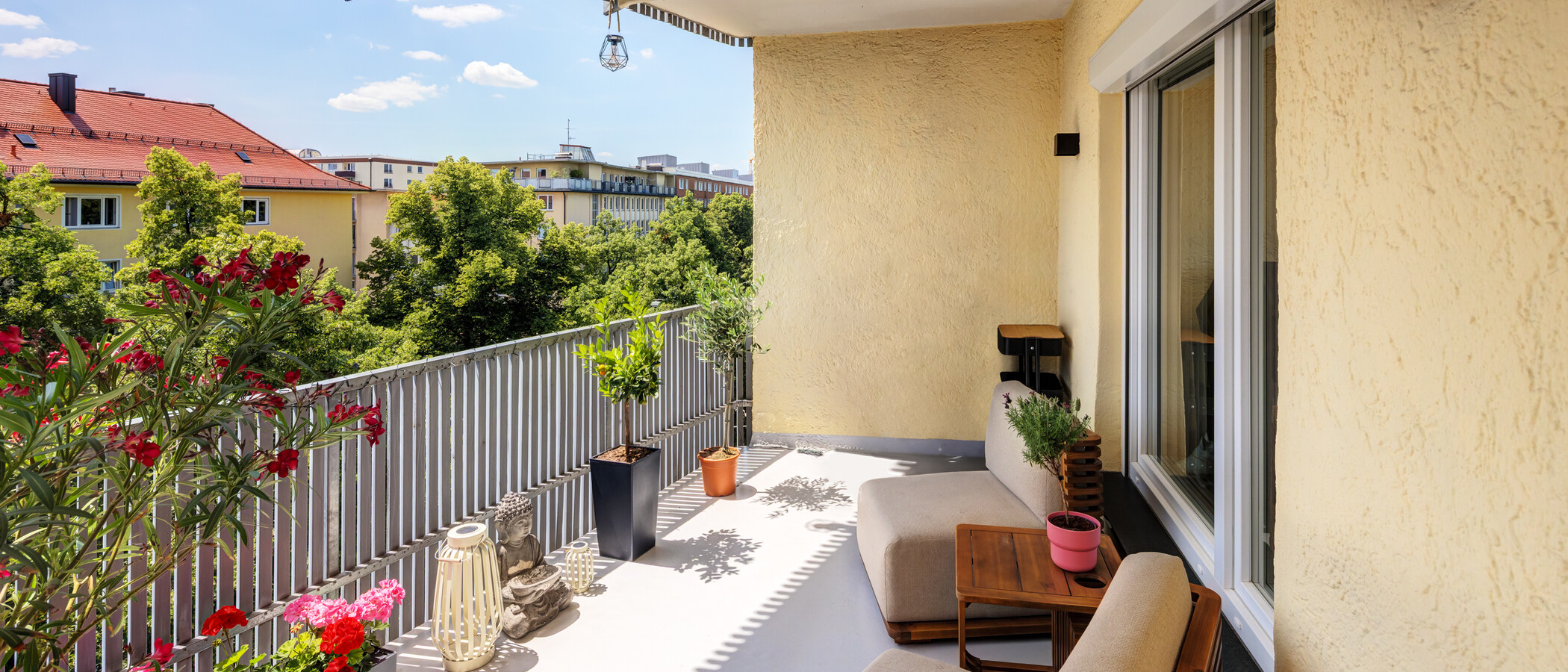 Wohnung München Schwabing-West (rund um den Hohenzollernplatz) 03 1. Balkon 14895
