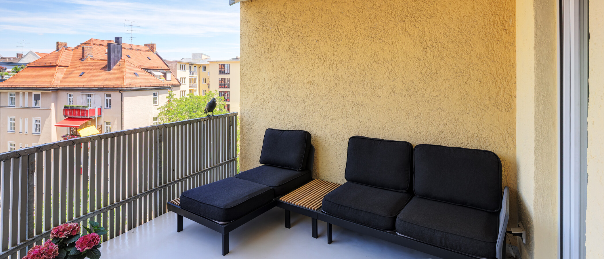 Wohnung München Schwabing-West (rund um den Hohenzollernplatz) 01 2. Balkon 14895