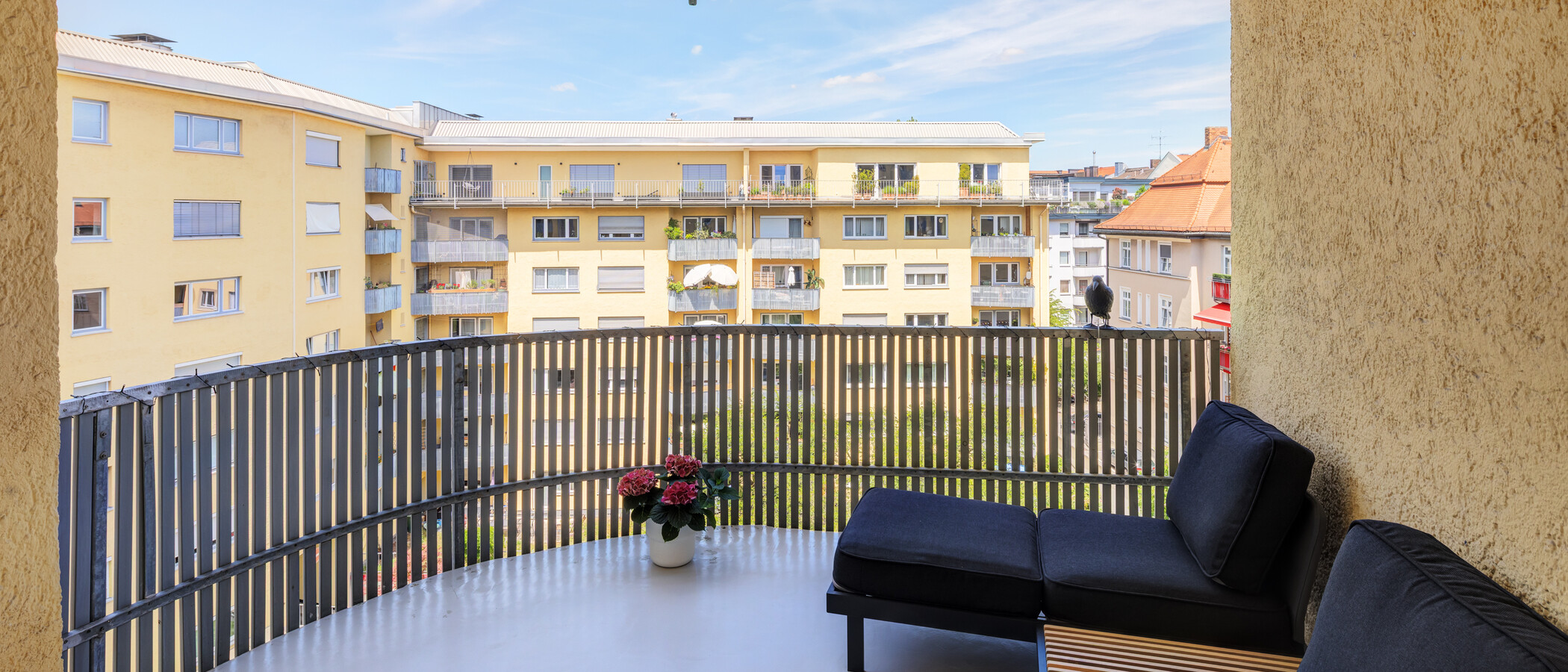 Wohnung München Schwabing-West (rund um den Hohenzollernplatz) 02 2. Balkon 14895