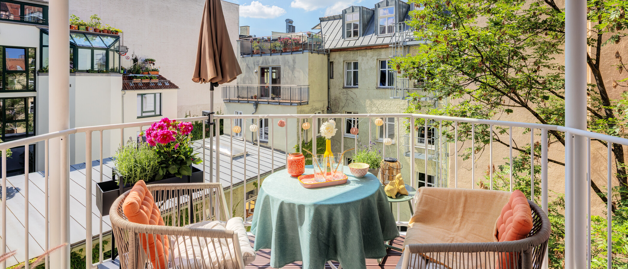 Wohnung München Zentrum 01 Balkon 14898