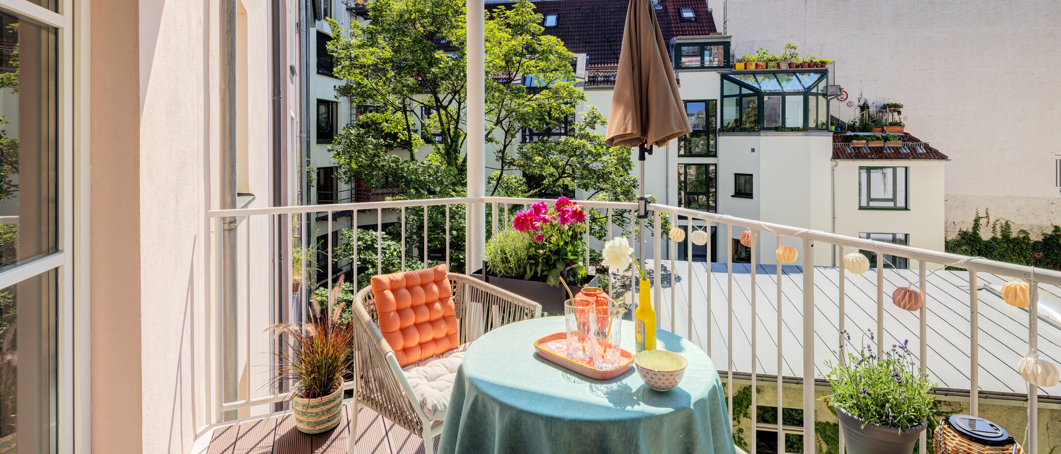 Wohnung München Zentrum 02 Balkon 14898