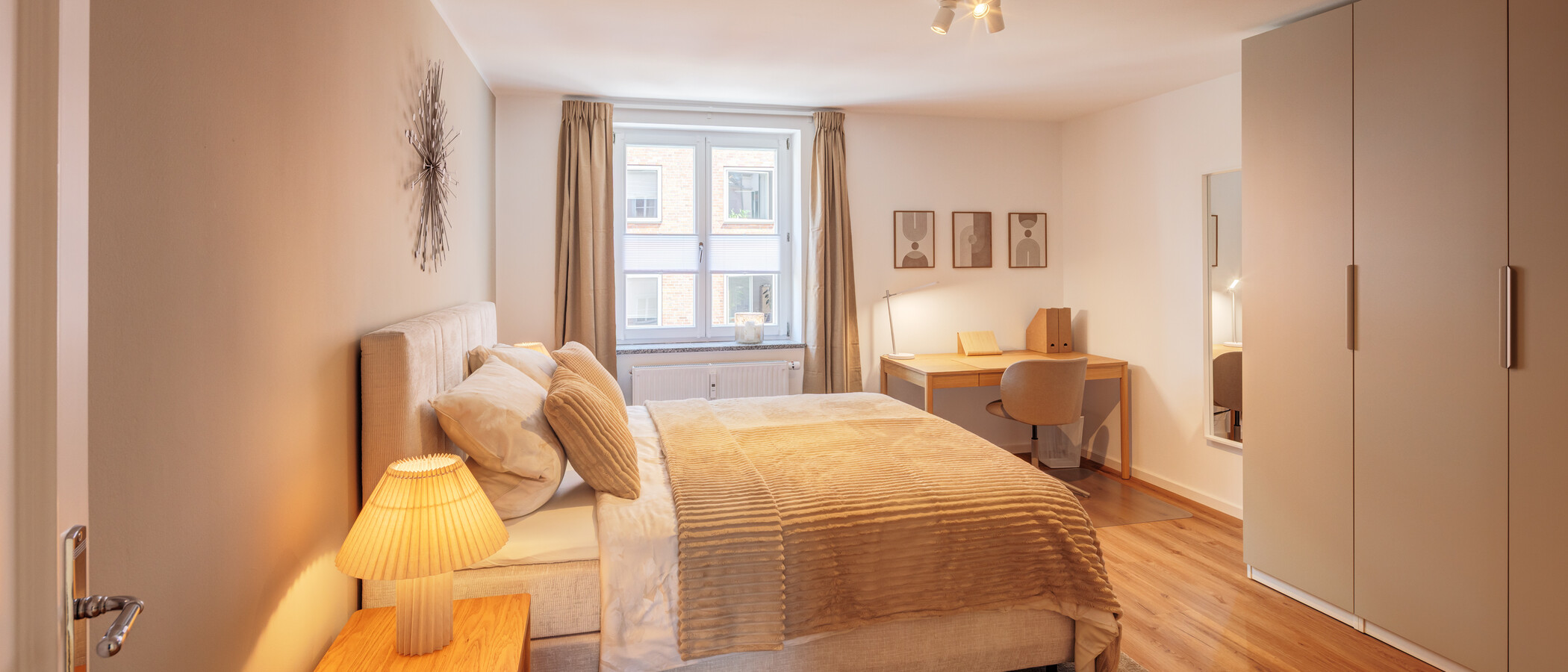Wohnung München Zentrum 01 Schlafzimmer 14898