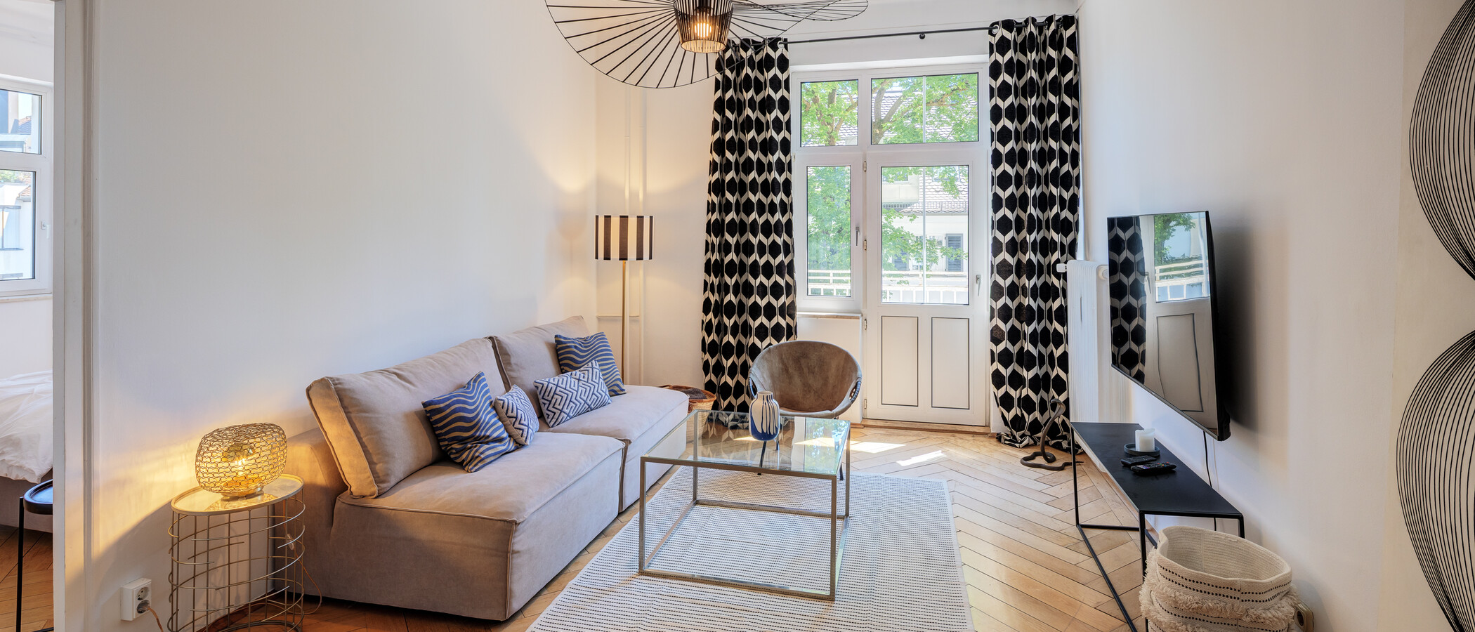 Wohnung München Nymphenburg 01 Wohnzimmer 14899